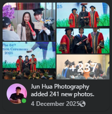Graduation ceremony album cover